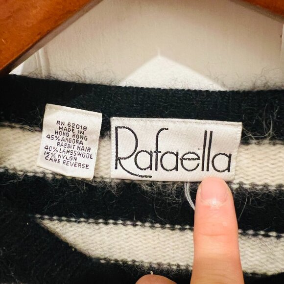 Rafaella Sweater Womens Angora Rabbit Hair Lambswool Pullover - Picture 12 of 16